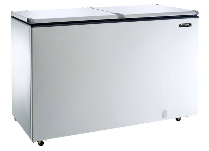 Freezer 468 Litros horizontal ECH500 Branco esmaltec 2 tampas