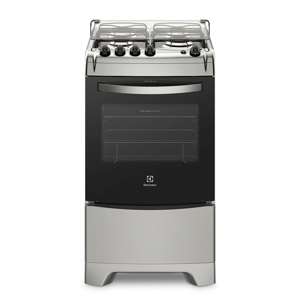 Fogao-4-Bocas-Electrolux-52LXS-Prata-Automatico-Mesa-de-Inox