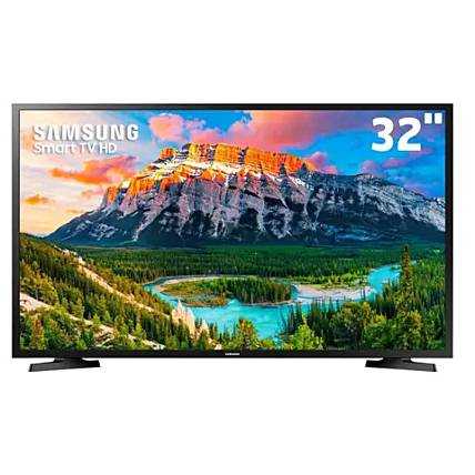 Smart-TV-32---LED-Samsung-Tizen-HD-32T4300-2020---WIFI-HDR-para-Brilho-e-Contraste-com-Plataforma-Tizen-2-HDMI-1-USB---Preta