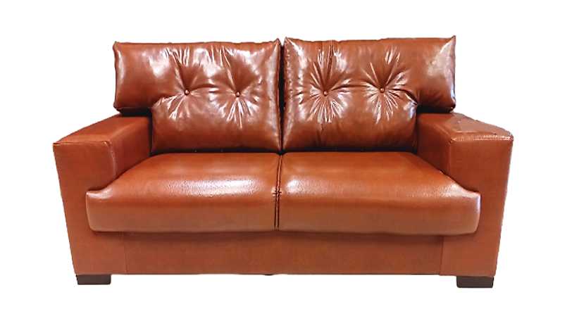 SOFA JULIANA 2 LUGARES COR 849 COURISSIMO PINHAO