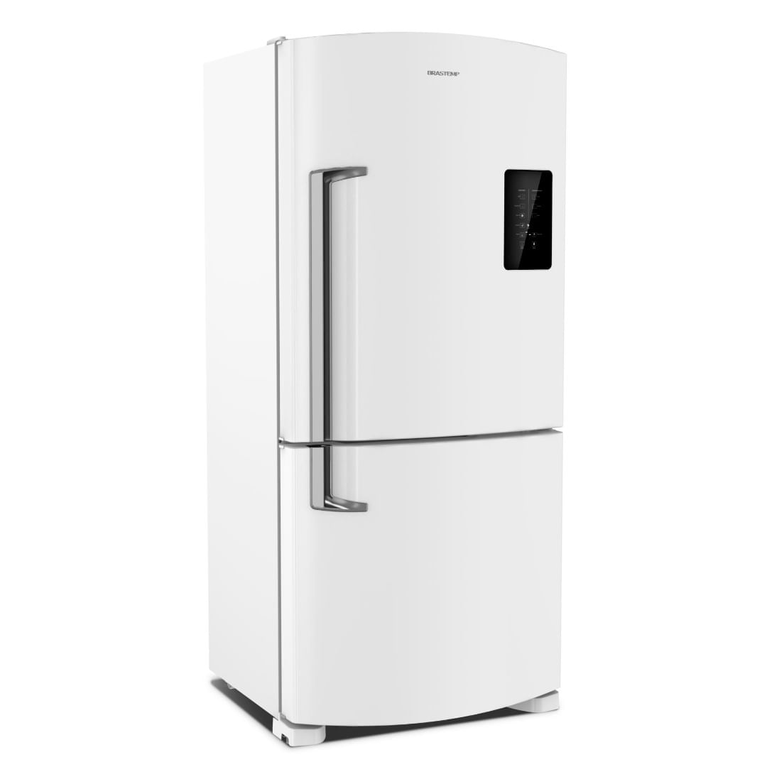 REFRIGERADOR BRASTEMP FROST FREE INVERSE 588 LITROS BRANCA COM SMART BAR