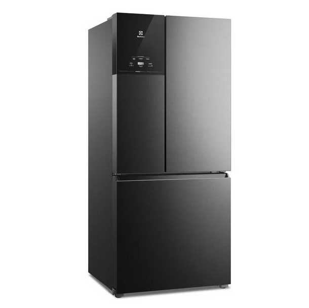 Refrigerador Electrolux Multidoor Efficient com AutoSense e Inverter 590 Litros IM8B Black