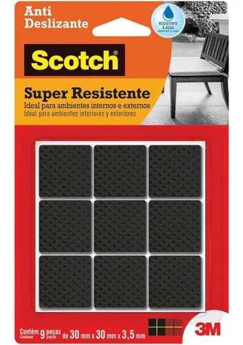 Protetor-Anti-Deslizante-Preto-Quadrado-Scotch-G-30mmx30mmx35mm-9und