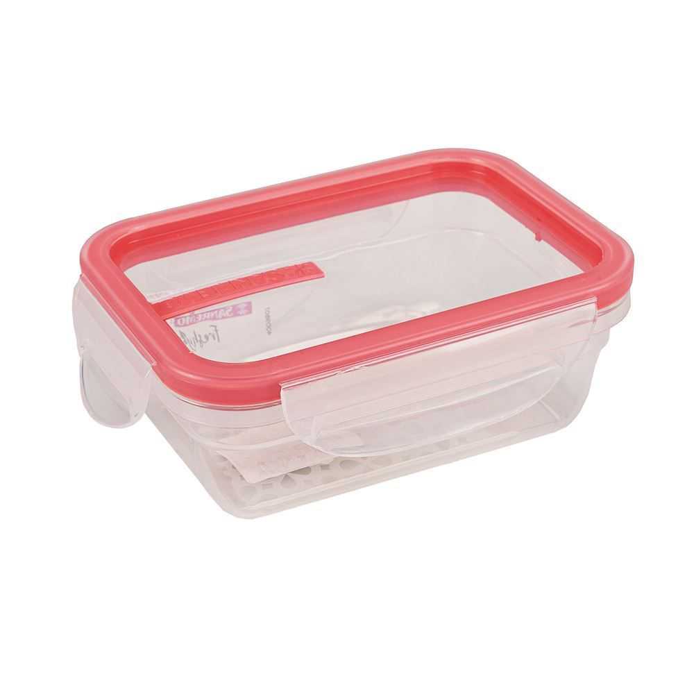 Pote-330ml-com-Travas-Plastico-Hermetico-Coral