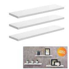 Kit-3-Prateleiras-Retas-Decorare-Branco-15X10X40Cm