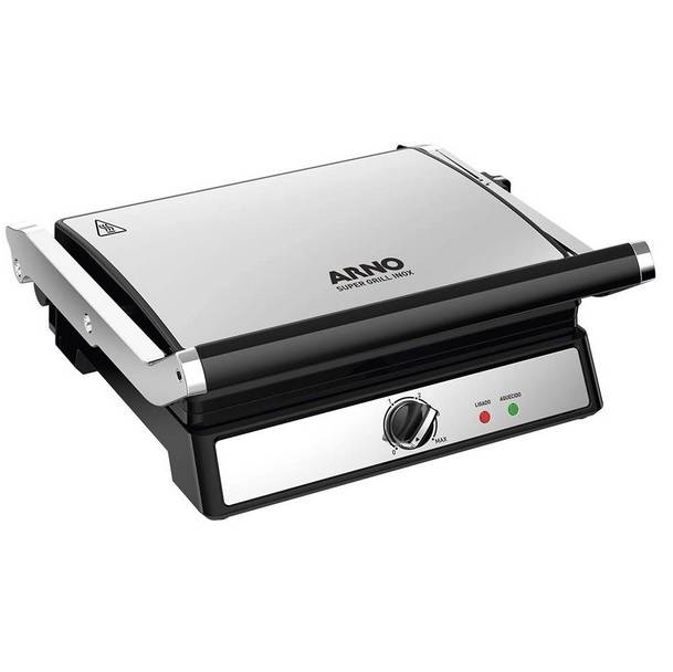 Super-Grill-Arno-1200W-Inox-127V-GC122DB1