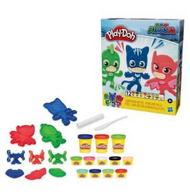 Play-Doh Massinha de Modelar Kit de Heróis PJ Masks - F1805 - Hasbro