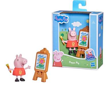 Mini-Figura---Peppa-Pig---Zoe-Zebra---12-cm---Hasbro