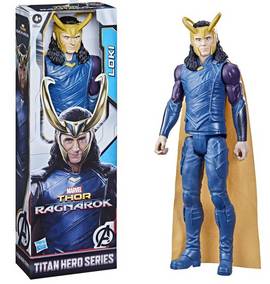 Boneco Loki Titan Hero com Roupa Azul F2246 Hasbro