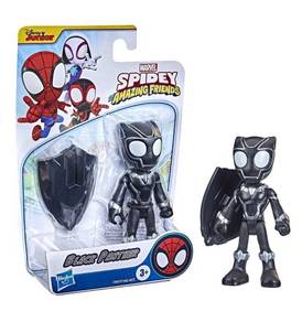 Boneco-Marvel-Spidey-Pantera-Negra-10cm---Hasbro