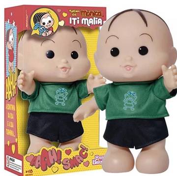 Boneco Turma da Mônica Iti Malia Baby Brink Cebolinha