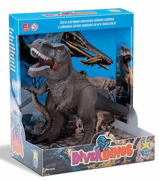 Diver-Dinos-Tiranossauro-Rex---8193---Divertoys