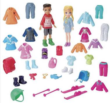 Polly-Pocket-Kit-Grande-Polly-e-Nicolas-Kit-de-Neve-Ggj48