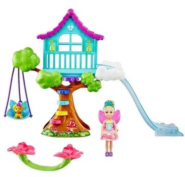 Barbie-Dreamtopia-Chelsea-Playset-Casa-Na-Arvore-Mattel-Gtf4