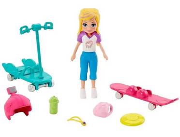 Boneca-Polly-Pocket-Stand-de-Sorvetes-da-Lila-4-GDM10-Mattel