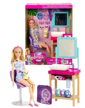 Barbie-Playset---Dia-de-Spa---HCM82---Mattel