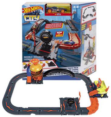 Pista-Hotwheels-com-Carrinho-Conjunto-de-Expansao-Linha-City---Mattel