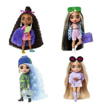 Barbie-EXTRA-EXTRA-Minis--S----Mattel