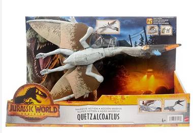 Jurassic-World-Dominion-Acao-Massiva-Quetzalcoatlus-HDX48---Mattel