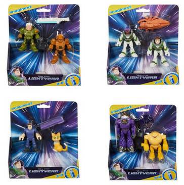 Conjunto Figuras De Ação - Disney - Lightyear - Zurg E Cyclops - Mattel