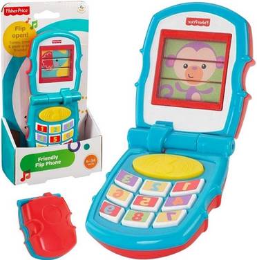 Fisher-Price-Celular-Infantil-Bebe-Com-Flip-Musical-Mattel