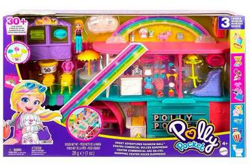 Boneca Polly Pocket Shopping Center Doces Surpresas com Acessórios - HHX78 - Mattel
