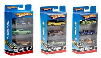 Carrinho-Hot-Wheels-C-3-Unidades-Cast-Car-Brinquedo