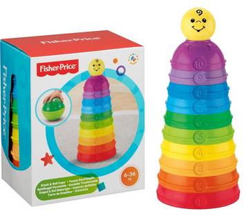 Torre-De-Potinhos-Coloridos-Para-Bebes-Fisher-Price