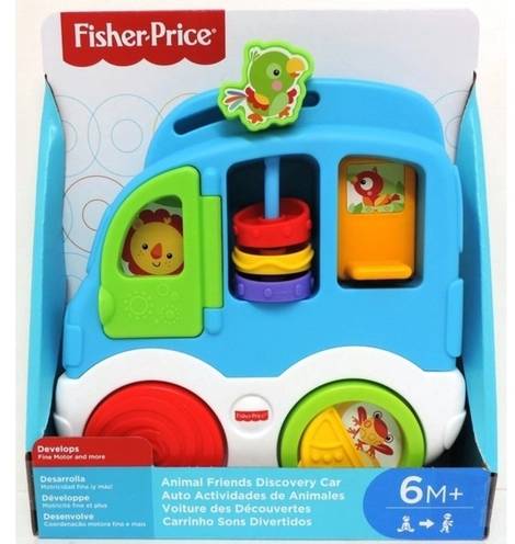 Fisher Price Carro dos animais Sons Divertidos CMV95/CMV93 - Mattel