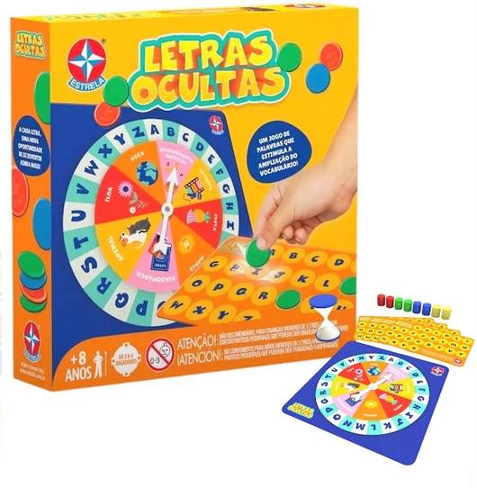 Jogo-De-Tabuleiro-Educativo-Letras-Ocultas-Estrela