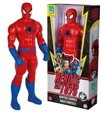 Boneco-Homem-Aracniano-Super-Heroi-Aranha-Vingador-Brinquedo---Super-Toys