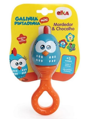 Mordedor & Chocalho ¿Galinha Pintadinha Mini