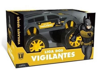 Carrinho Infantil Pick Up Brinquedo Vigilante Negro - Mielle