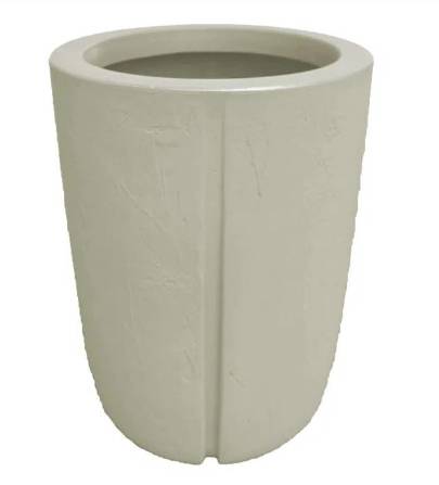 Vaso Karaja 42 Branco Marmore