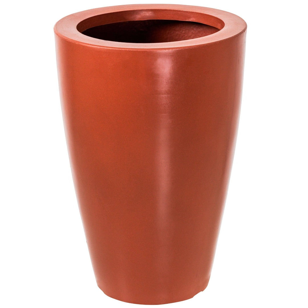 Vaso Cone Liso 55 Terracota