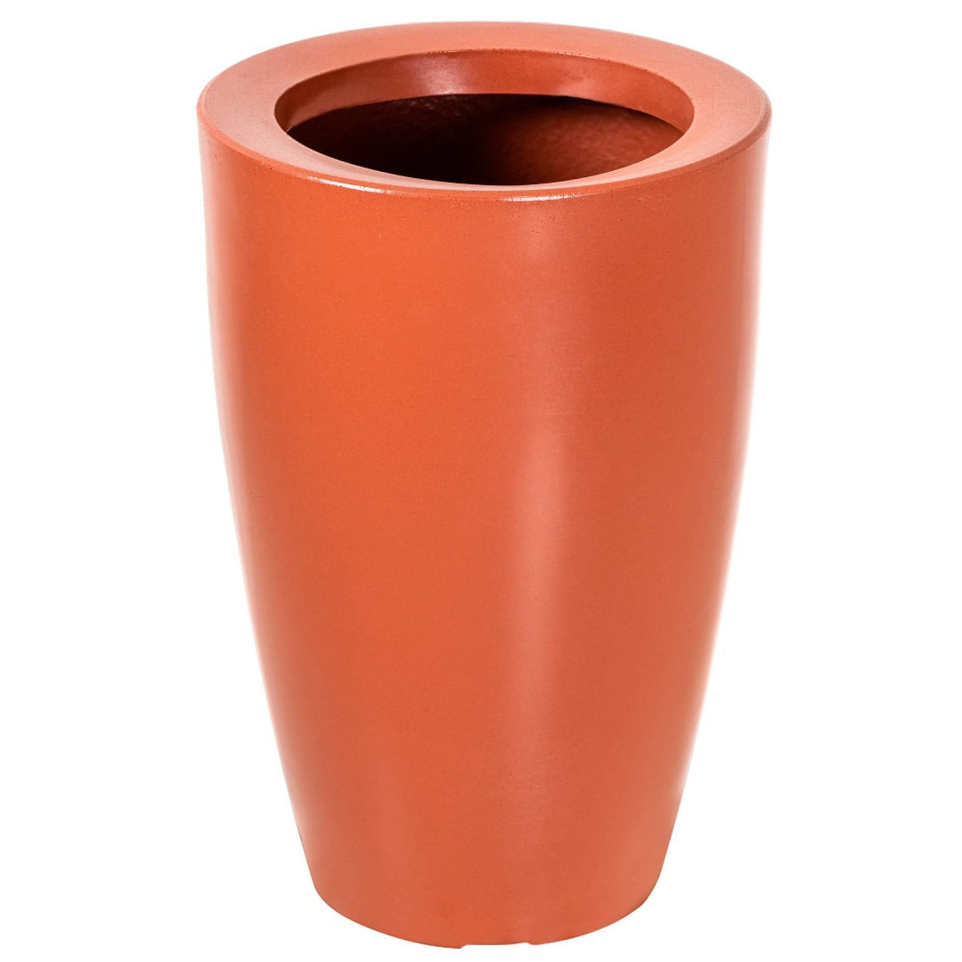 Vaso-Cone-Liso-45-Terracota