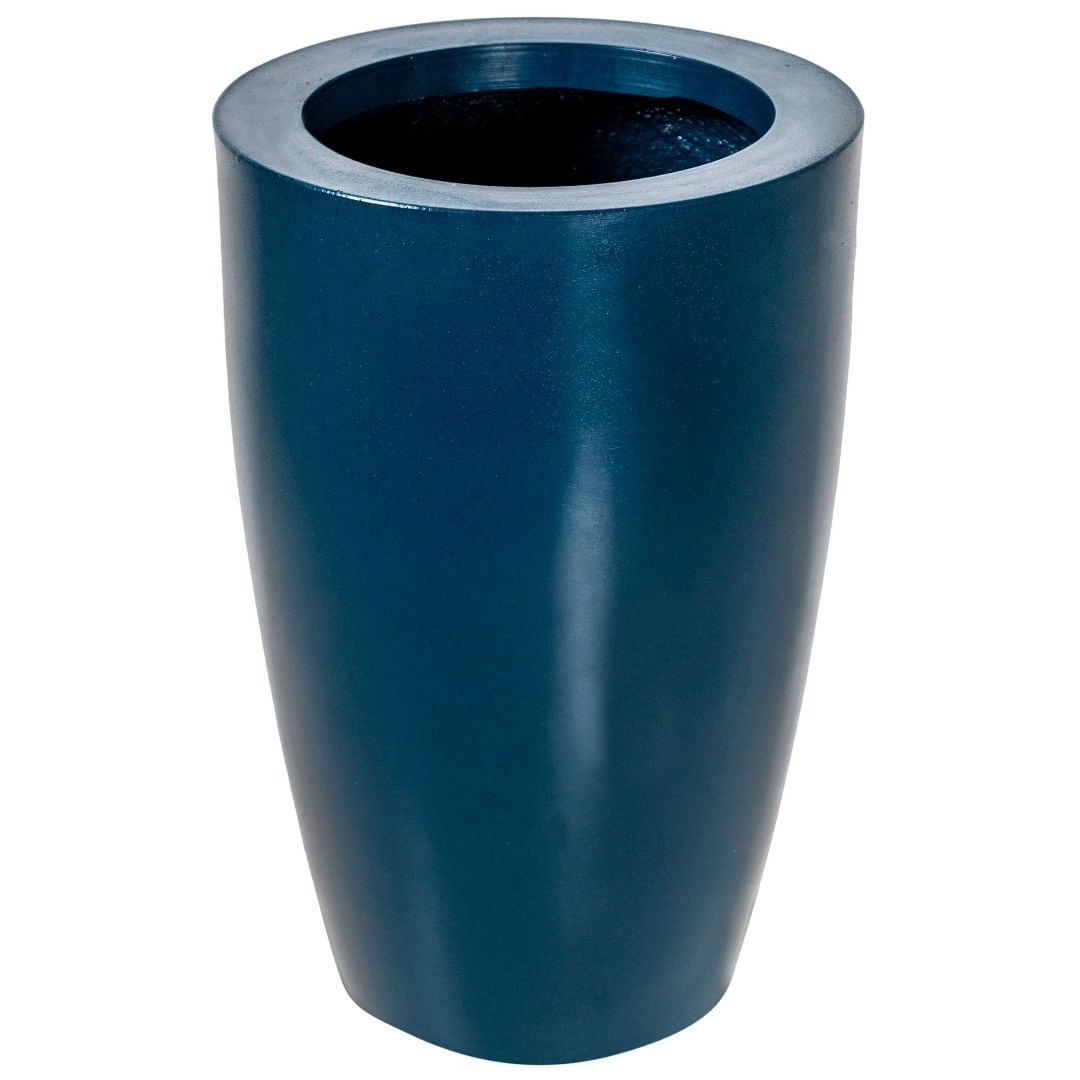 Vaso-Cone-Liso-45-Azul-Macauba