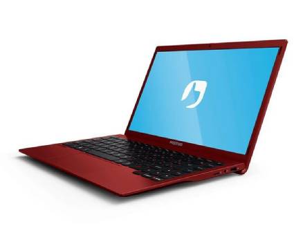 "Notebook Positivo Motion Intel Celeron Windows 11 Vermelho Inclui Microsoft 365*