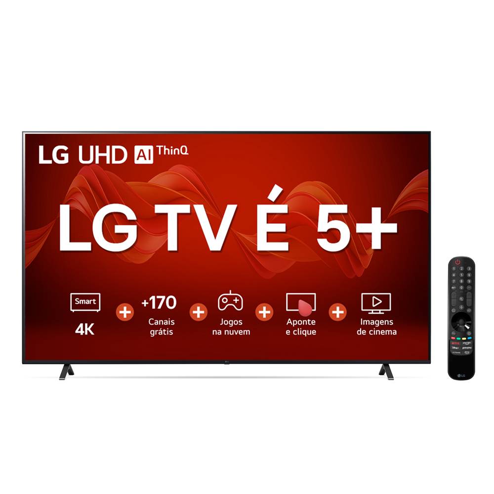 Smart-TV-70--4K-LG-UHD-ThinQ-AI-70UR8750PSA-HDR-Bluetooth-Alexa-Google-Assistente-Airplay2-3-HDMI