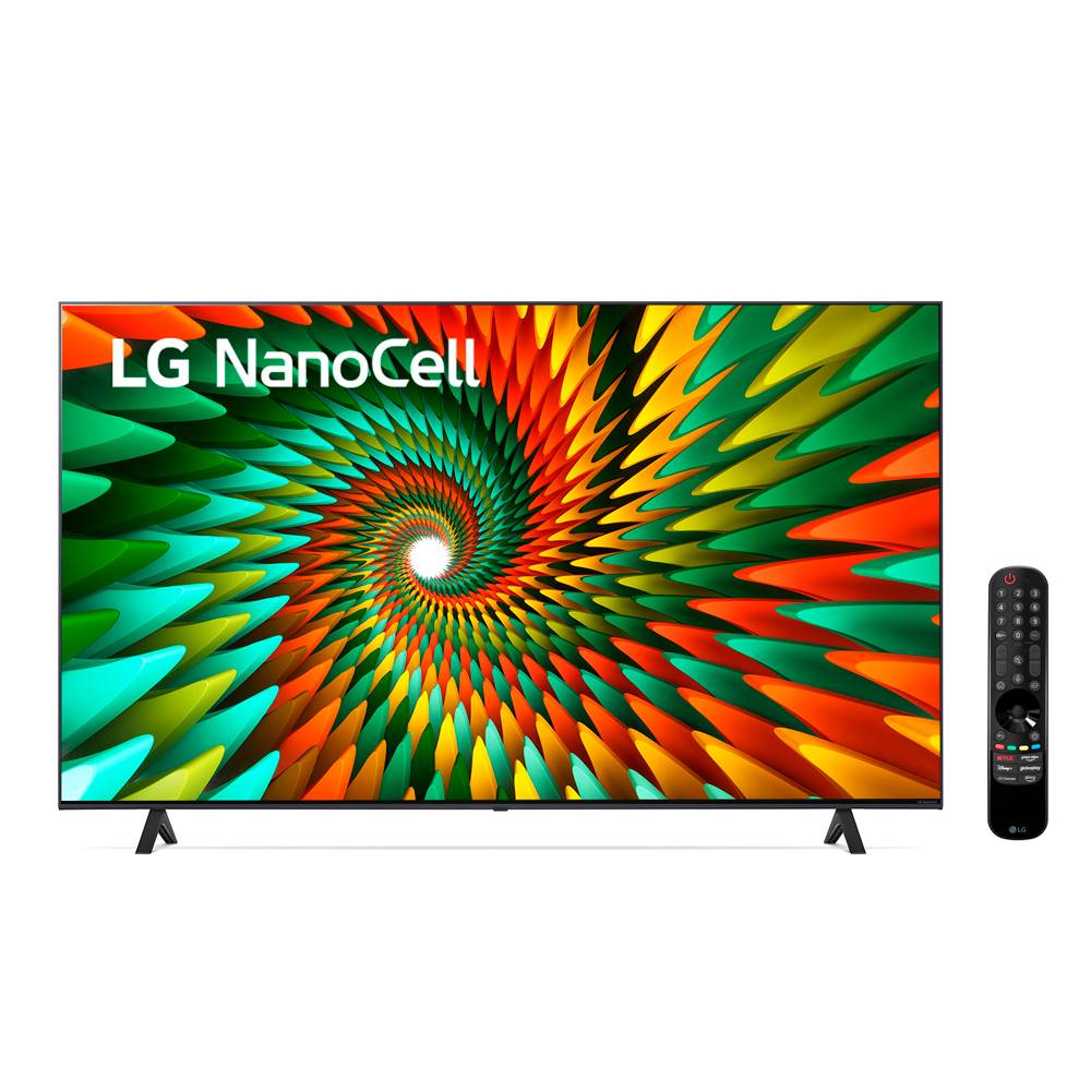 Smart TV 65´ 4K LG NanoCell 65NANO77SRA Bluetooth ThinQ AI Alexa Google assistente Airplay 3 HDMI