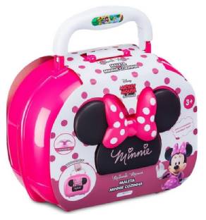 MALETA MINNIE COZINHA COM 10 ACESSORIOS