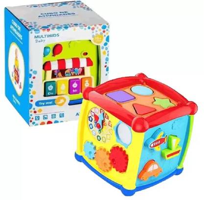 CUBO DE ATIVIDADES MULTIKIDS BABY