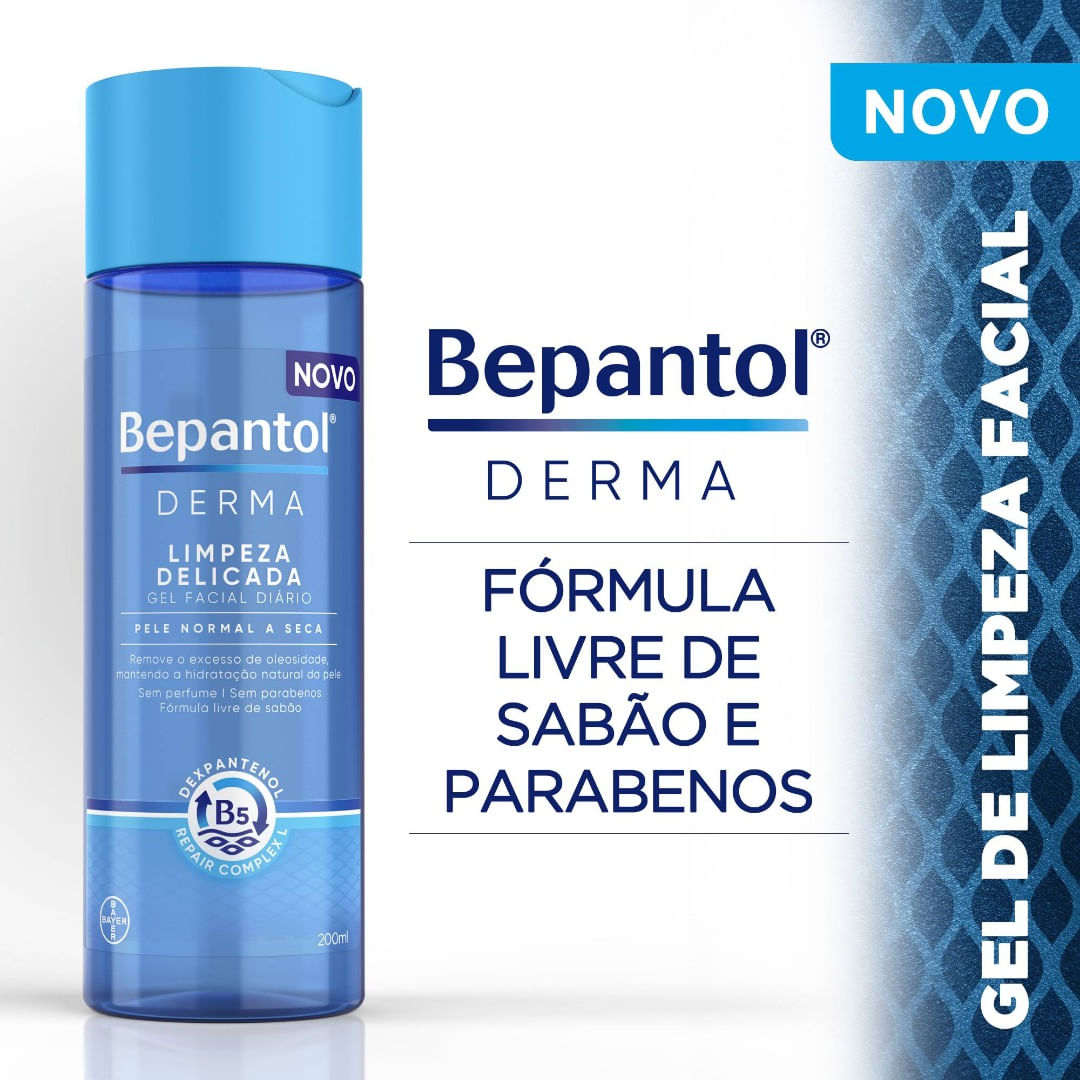 Bepantol-Derma-Limpeza-Delicada-Gel-Facial-Diario-200-ml-Pele-Normal-a-Seca