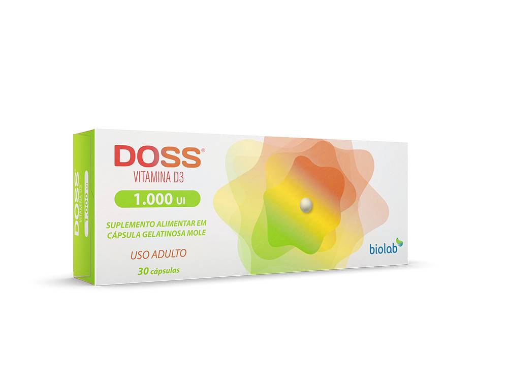 Doss D3 1,000UI 30 Cápsulas