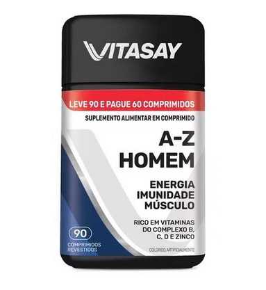 Vitasay-A-Z-Homem-90-Comprimidos