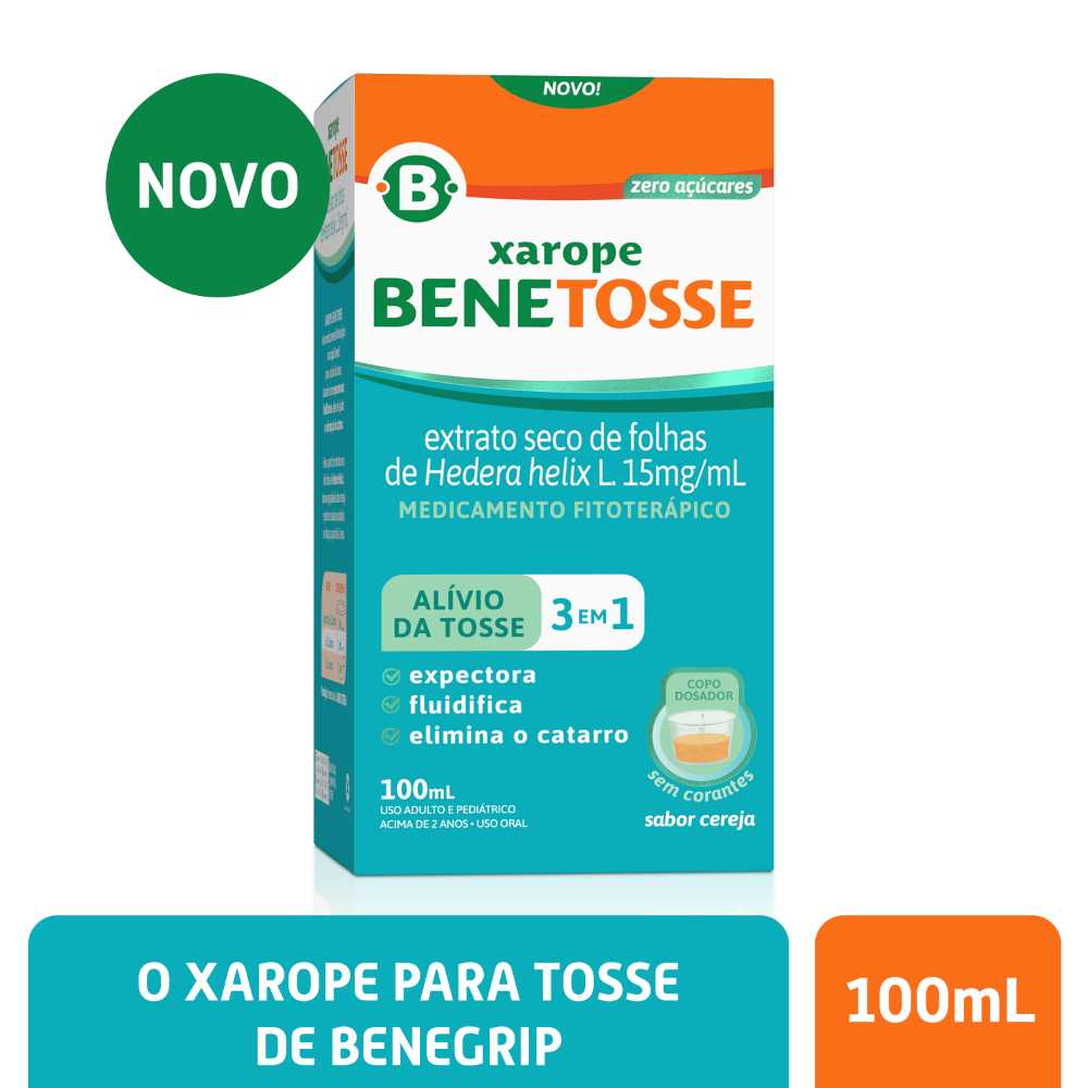 Benetosse 15mg/ml Xarope 100ml