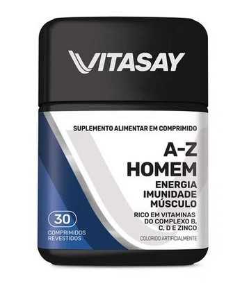 Vitasay-A-Z-Homem-30-Comprimidos