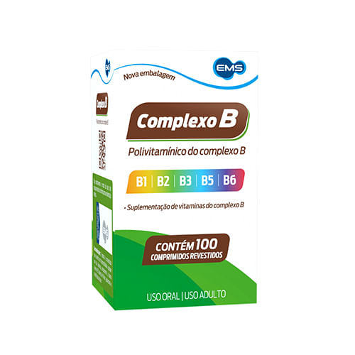 Complexo B 100 Comprimidos