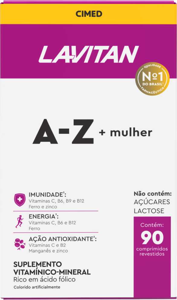 Lavitan-A-Z-Mais-Mulher-90-Comprimidos