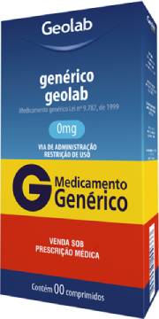 Risperidona 3mg 30 Comprimidos-Geolab Genérico